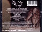 [ Did My Time Argentinean CD Single Back Cover ]