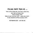 [ Falling Away From Me DE Radio Promo Back Cover ]