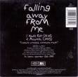[ Falling Away From Me Dutch CD Single Back Cover ]