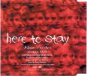 [ Here To Stay Australian CD Radio Promo Back Cover]