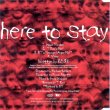 [ Here To Stay German CD Single Back Cover]