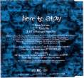 [ Here To Stay UK CD Single Part 2 Back Cover]