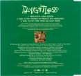 [ Thoughtless UK CD Single Part 2 Back Cover]